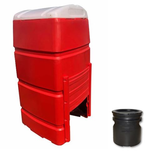 Mobile Chemical Toilet (Buffalo) with Removable Drum