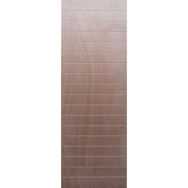 Horizontal Marine Ply Tech Slatted Extra Height Door
