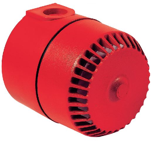 110-230Vac Siren Red Deep Base 32Tones Ip65