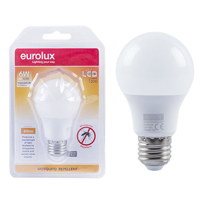 LED Mosquito Repellent Globe E27 6w