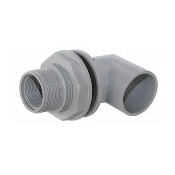 JoJo male/female tank connector 50/40mm with elbow STEP Building Supplies