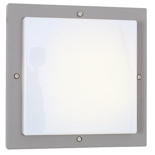 Basso Square B/Head Silver 2x11w