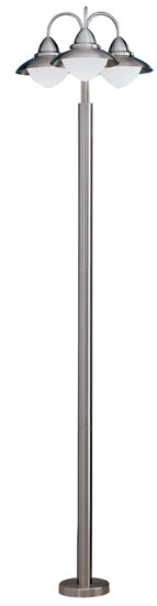 Sidney 3LT Pole Satin Chrome