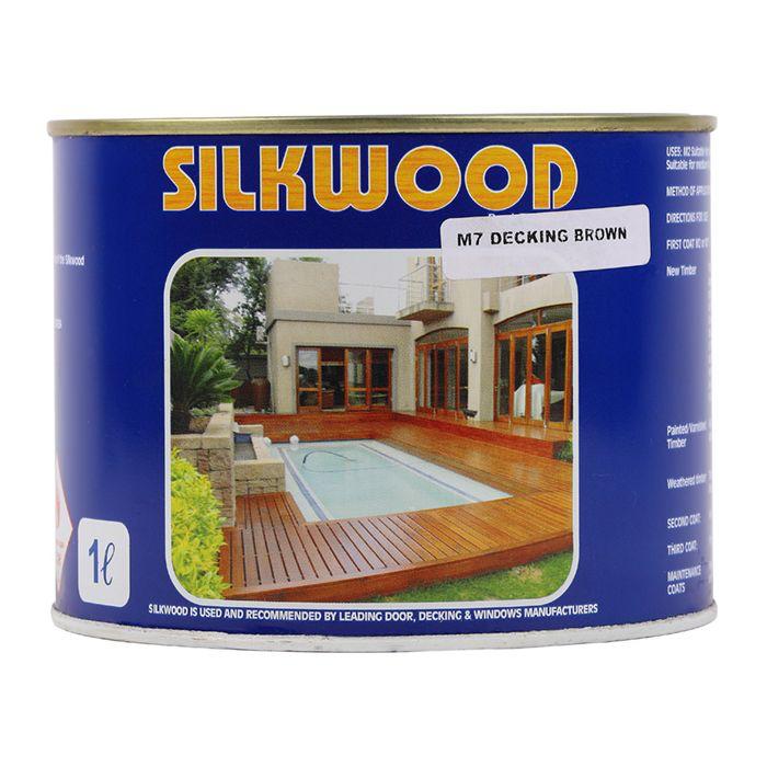 M7 Silkwood Decking Oil Sealer