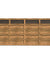 Load image into Gallery viewer, 20 Panel Glass Top Sectional Double Wooden Garage Door
