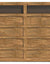 Load image into Gallery viewer, 10 Flat Panel Glass Top Sectional Single Wooden Garage Door
