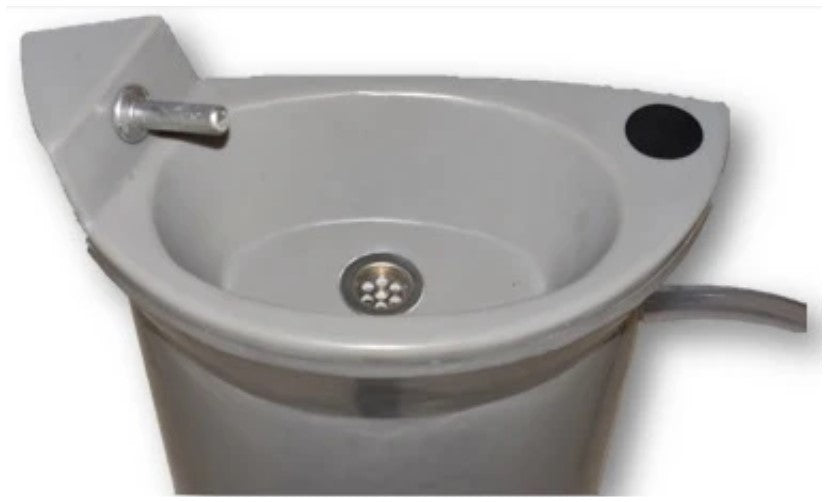 Buffalo Mobile Chemical  COMBO FOOT FLUSH TOILET & BASIN