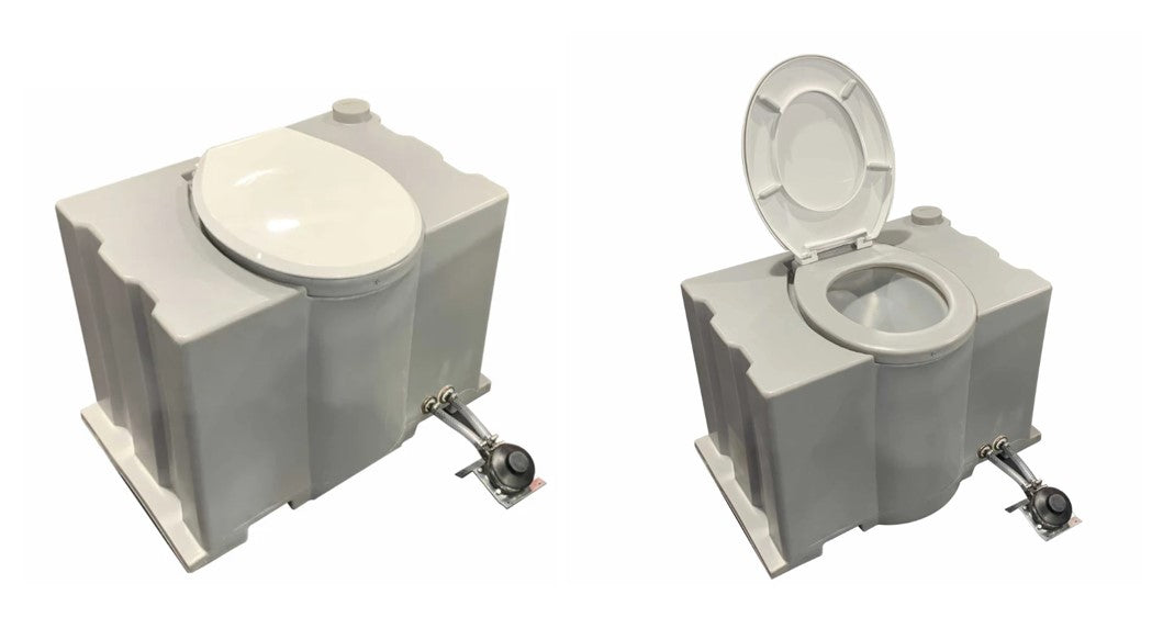 Buffalo Mobile Chemical  COMBO FOOT FLUSH TOILET & BASIN