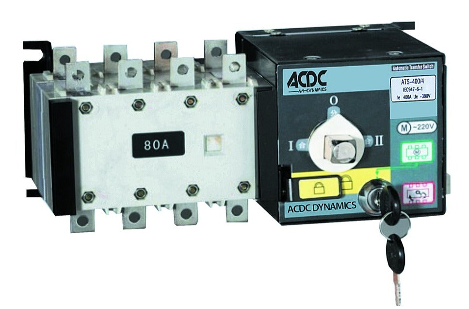 MOTORISED C/O SWITCH, 4 POLE 400A 13kA, 230V MOTOR