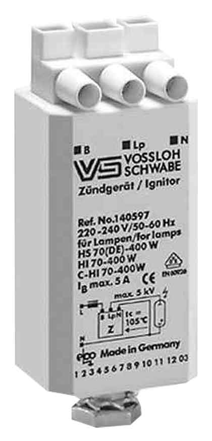 35-400W Vs Ignitor For Hps & Mh Lamp 3-Wire
