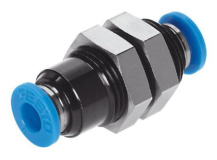 6MM PUSH-IN BULKHEAD CONNECTOR