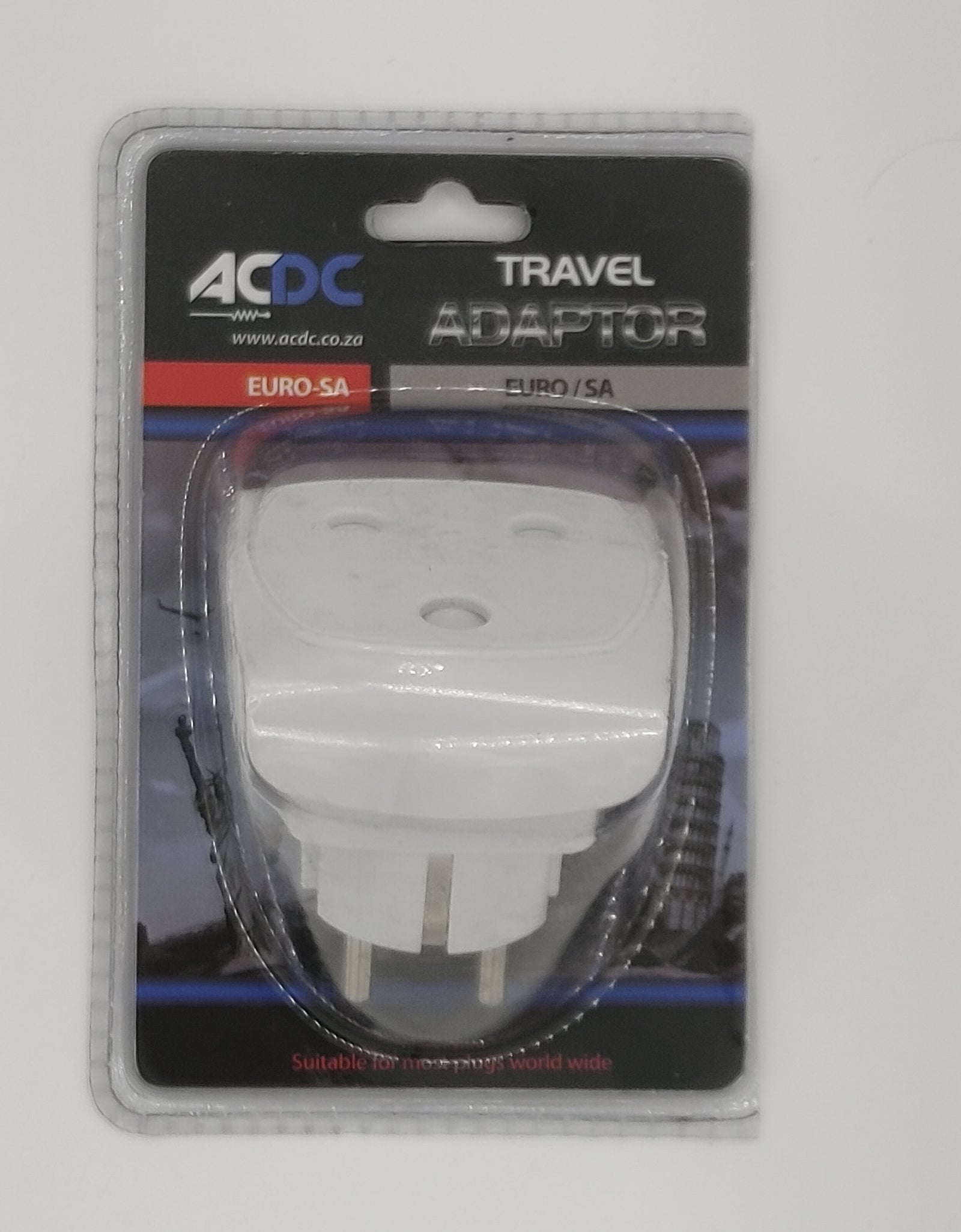 Euro To S.A. Travel Adaptor