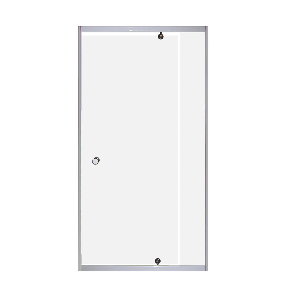 Pivot Shower Door - White