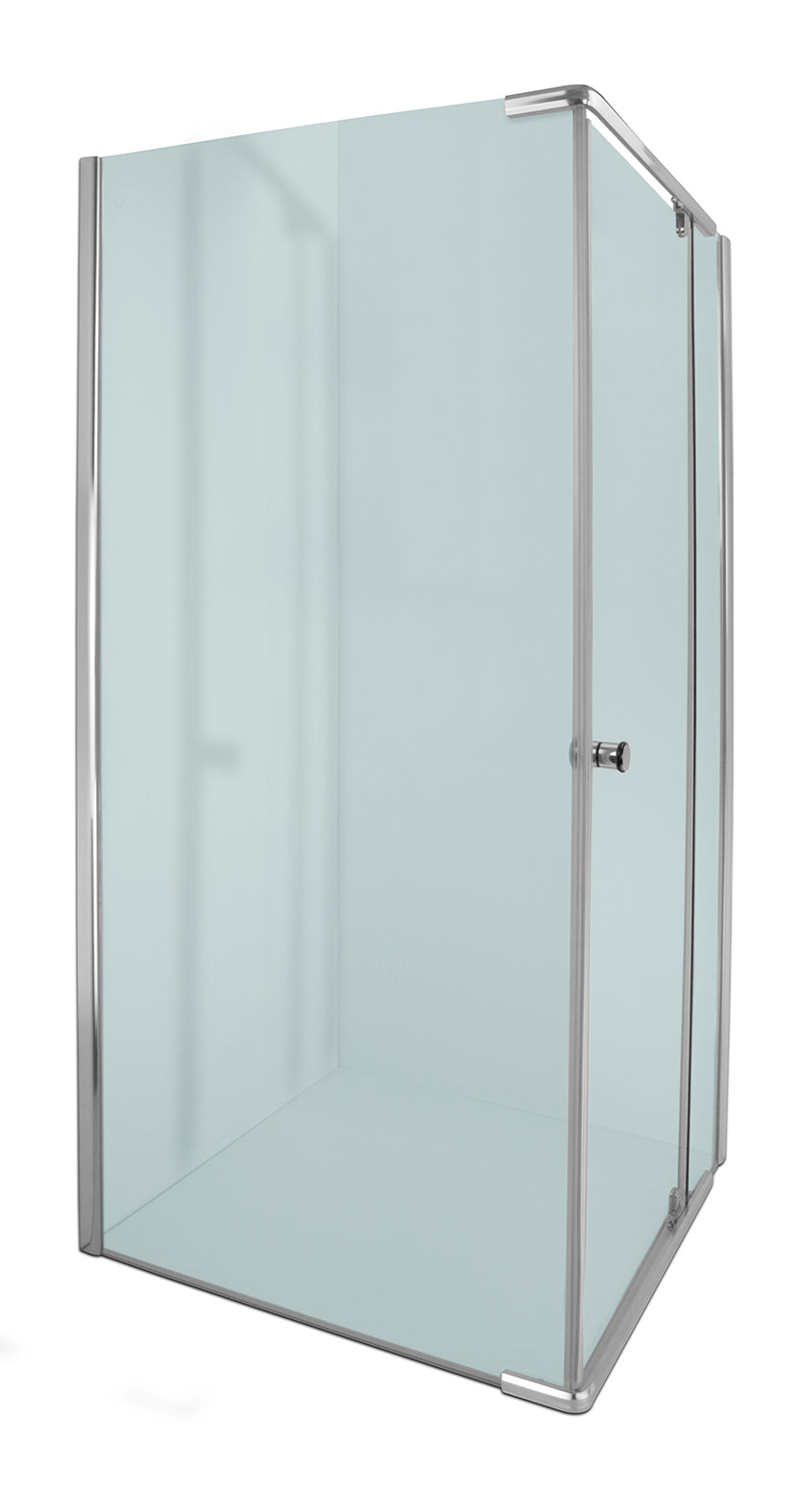 Alpine Shower Door - Chrome