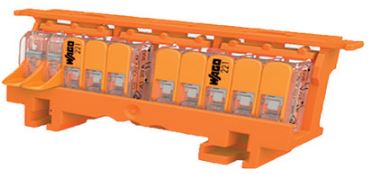 Mounting Carrier For 2/3/5 Way Wago 221 6Mm2 Connectors