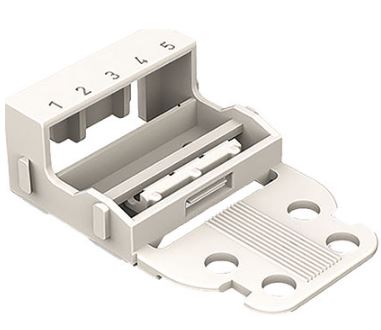 Mounting Carrier For 5 Way Wago 221 4Mm2 Connectors