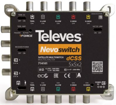 DCSS SWITCH 4 WAY X 16 USER BAND NEVO CASING