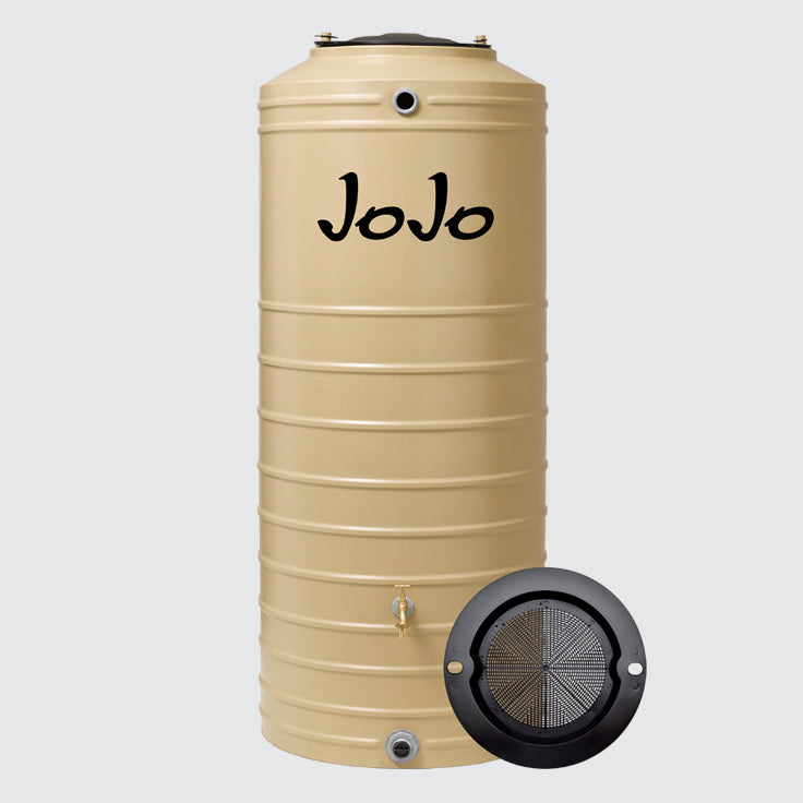 JoJo rainwater slimline vertical tank 750L