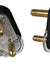 Load image into Gallery viewer, 15A Black Std Plug Top Solid Pins
