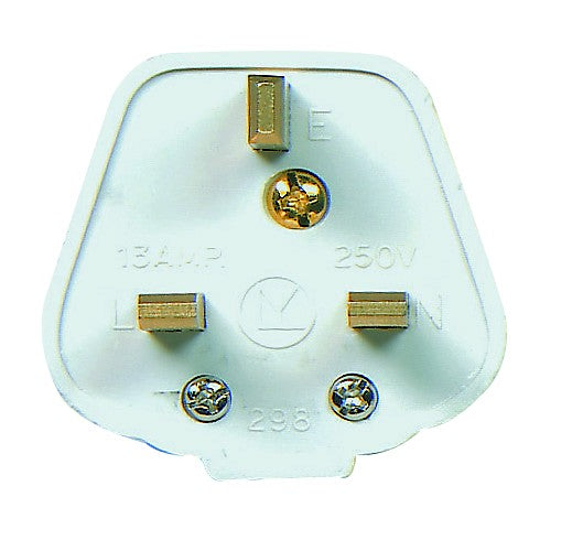 13A British Standard Plug C/W Fuse