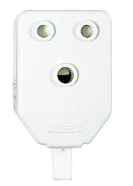 Janus Coupler Double White Nylon