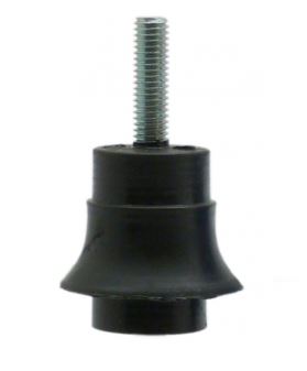 5Mm Black Plastic Insulator M-F