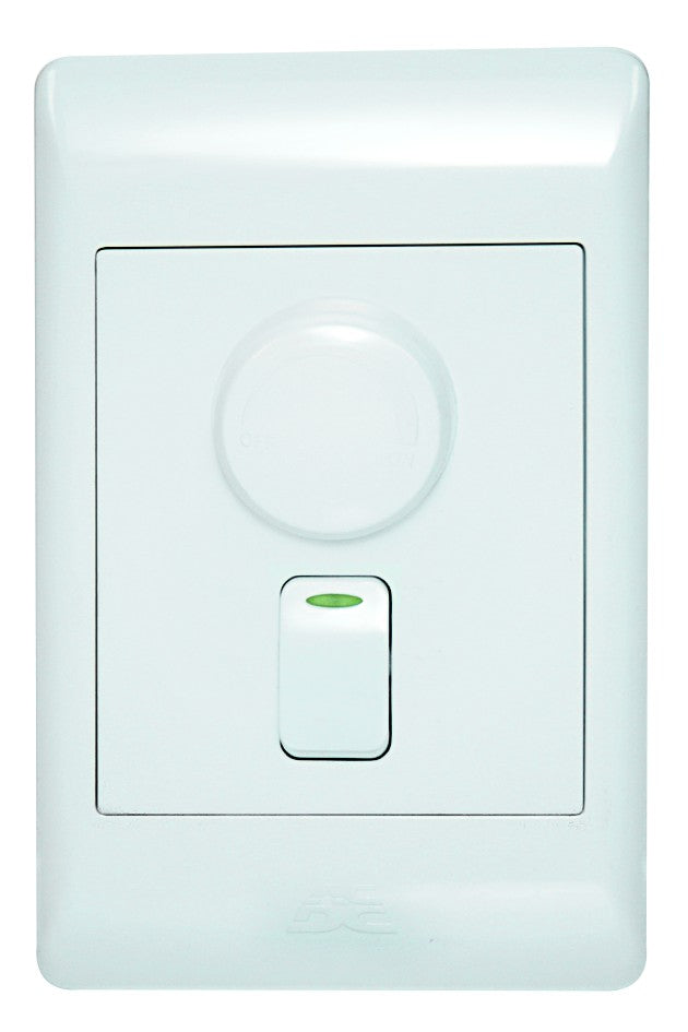 500W Rotary Dimmer On/Off With Switch