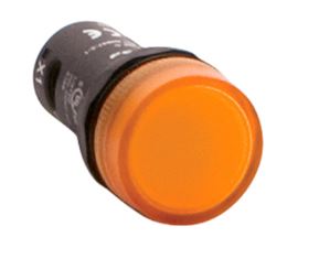 Amber Led Pilot Light Hi-Brite 22Mm 48V Ac/Dc