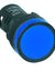 Load image into Gallery viewer, Blue Led Pilot Light Hi-Brite 22Mm
