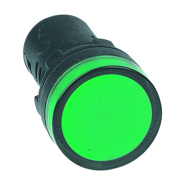 Green Led Pilot Light Hi-Brite 22Mm 48V Ac/Dc