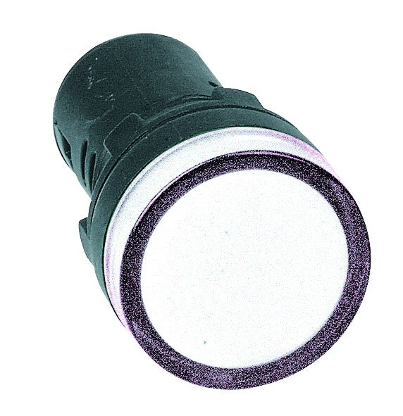 White Led Pilot Light Hi-Brite 22Mm 48V Ac/Dc