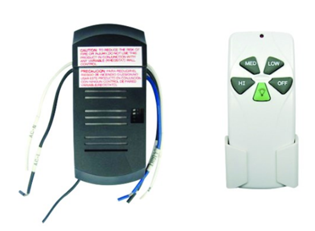 Transmitter/Receiver For 3 Speed Fan Controller
