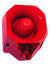 Load image into Gallery viewer, 110-230VAC SIREN/BEACON RED 110dB 42TONES IP66

