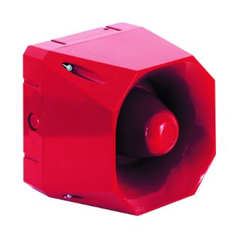 9-60Vdc Siren Red 110Db 32Tones Ip66
