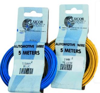 0.50Mm Red Automotive Wire /5M