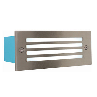 Led Grid Foot Light Satin Chrome