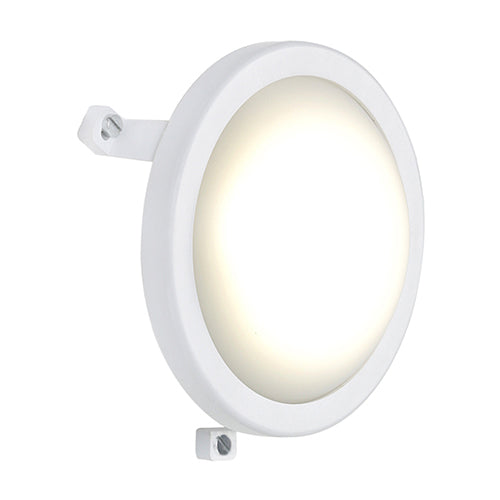 Led Round B/Head 150Mm White 1X6W