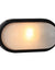 Load image into Gallery viewer, Oval Small Plain B/Head 210Mm Black 1X60W
