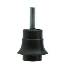 8Mm Black Plastic Insulator M-F