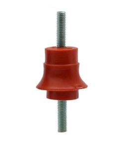 8Mm Red Plastic Insulator M-M