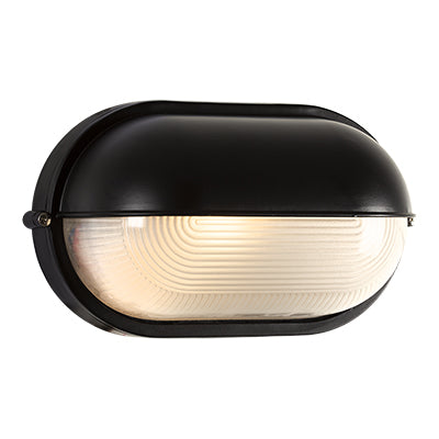Oval Large Eyelid B/Head Black 100W