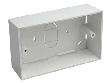 Surface Mount 6X3 Wall Box. 145X85X44Mm