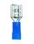 Load image into Gallery viewer, 2.5Mm Blue Ins Lug 6.3Mm Female Discon /100
