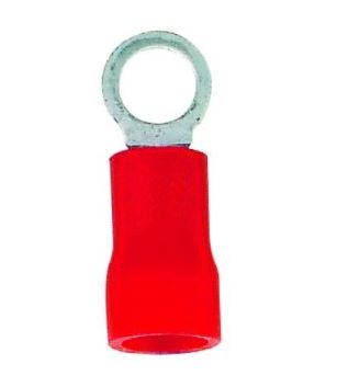 1.5Mm Red Ins Lug 6Mm Ring /20