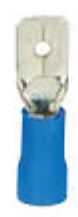 2.5Mm Blue Ins Lug 6.3Mm Male Discon /100