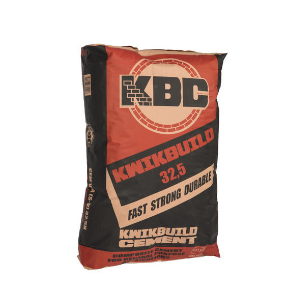 KBC Kwikbuild Cement 32.5N bags 50kg - Building Material