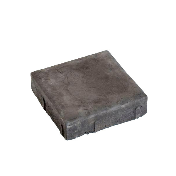 Classic cobble cement paver 200 x 200 Charcoal - Building Material