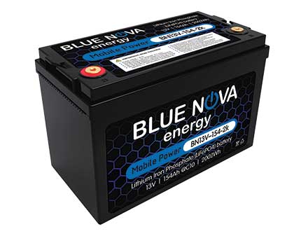 2000wh 154ah 13vdc Lifepo4 Battery C/w Bms