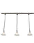 Load image into Gallery viewer, Track C/Light 3LT Pendant S/Chrome
