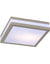 Load image into Gallery viewer, Bathroom Square C/Light 285mm S/Steel
